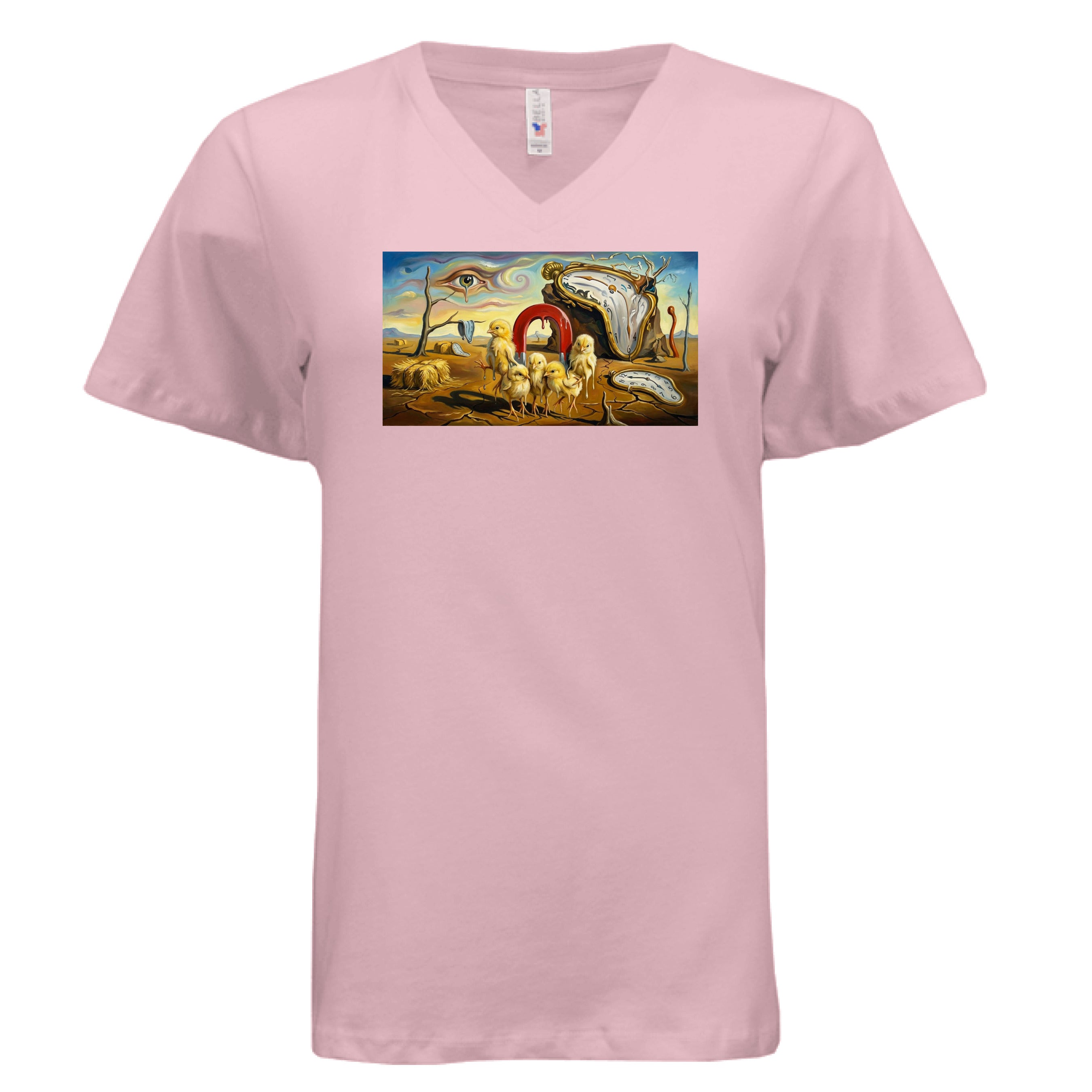 women's V neck t-shirt
