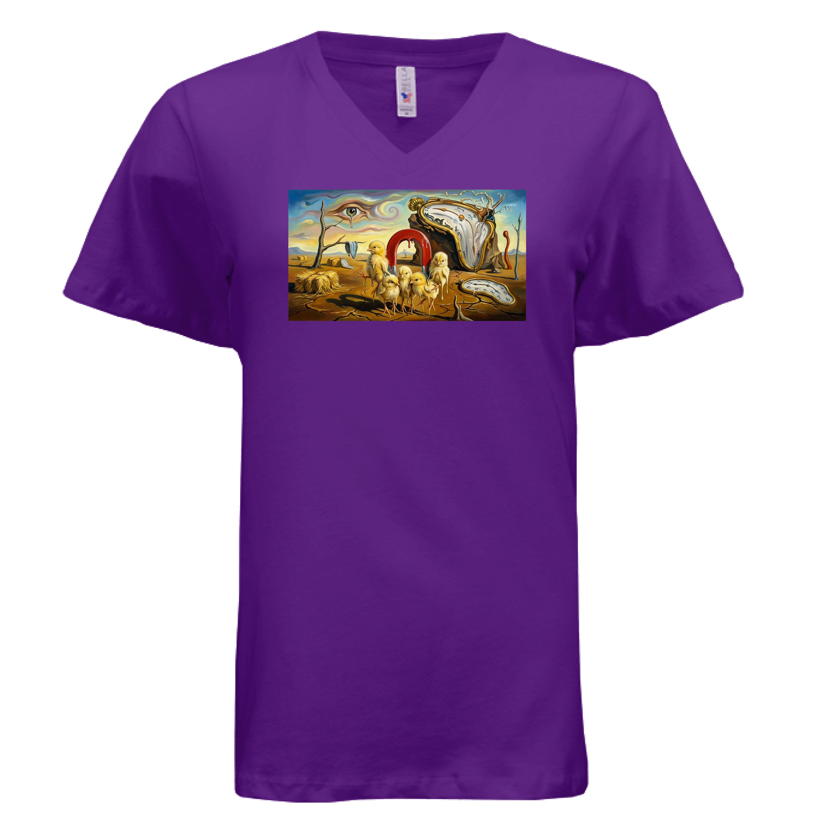 women's V neck t-shirt