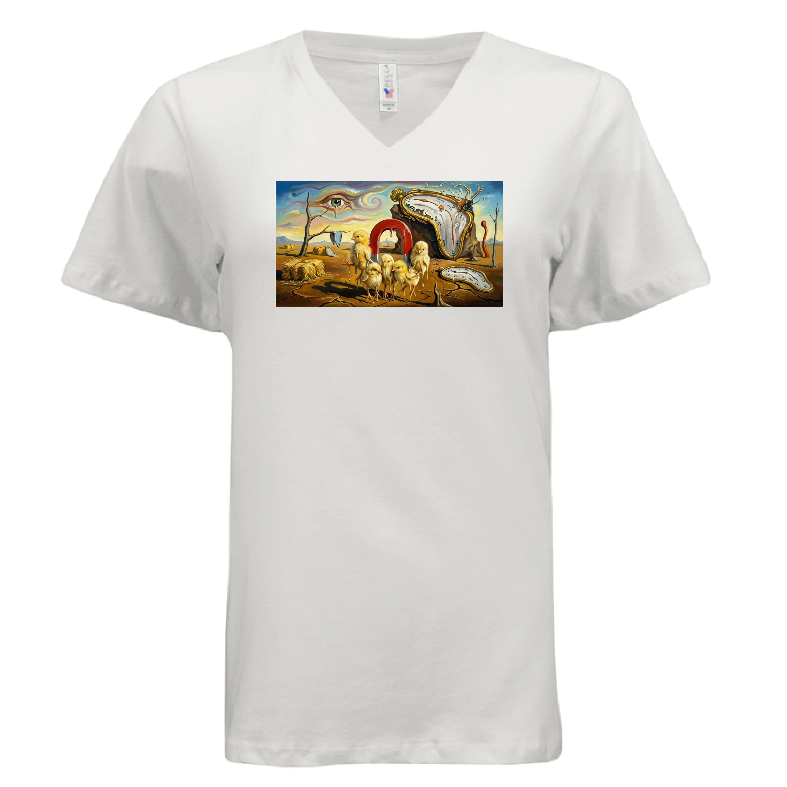 women's V neck t-shirt