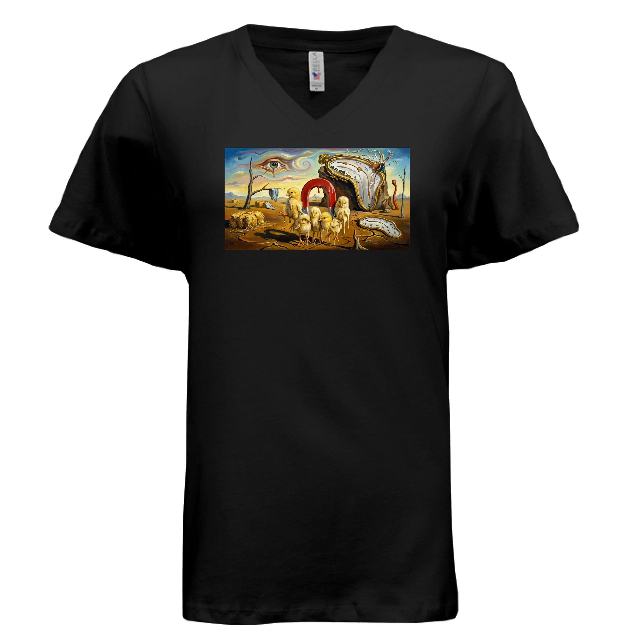 women's V neck t-shirt
