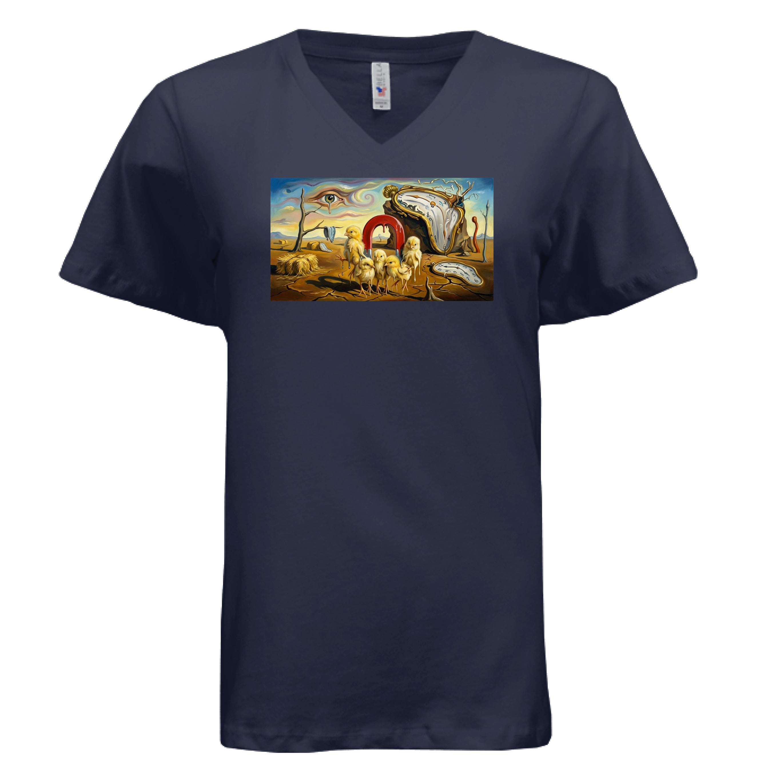 women's V neck t-shirt