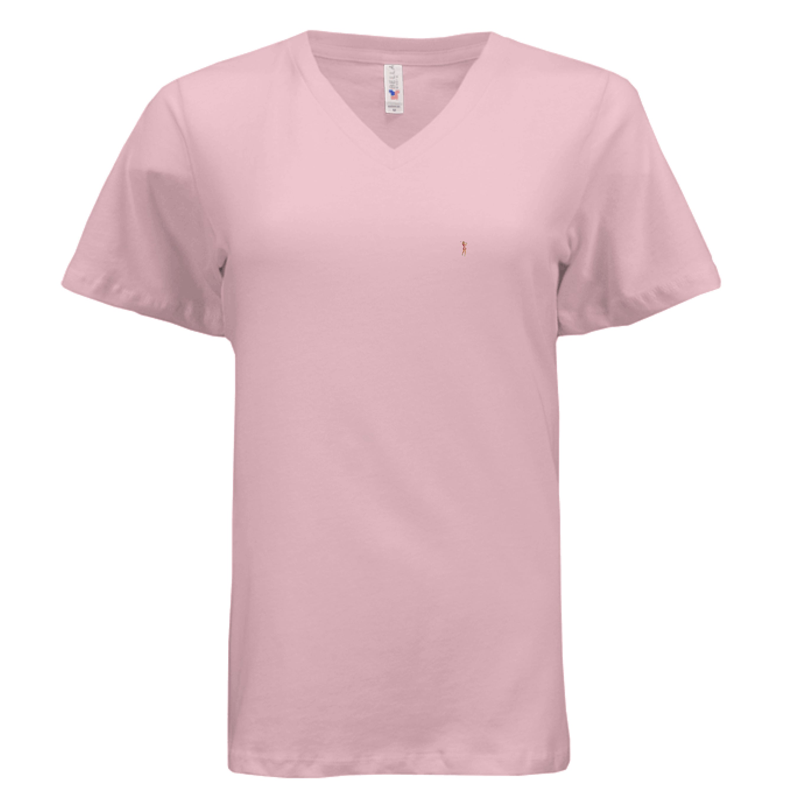 Golf Girl V-neck t-shirt