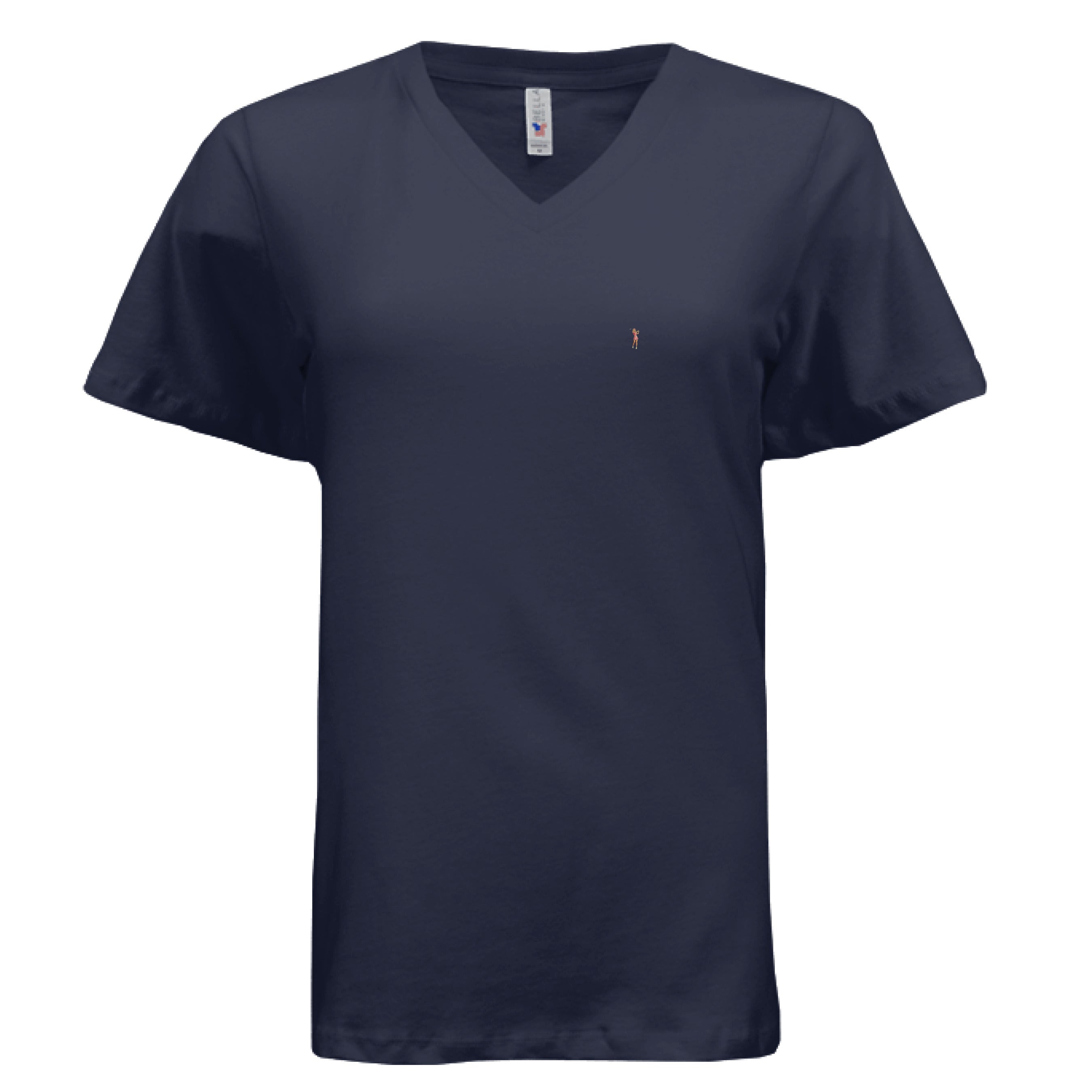 golf girl v-neck t-shirt