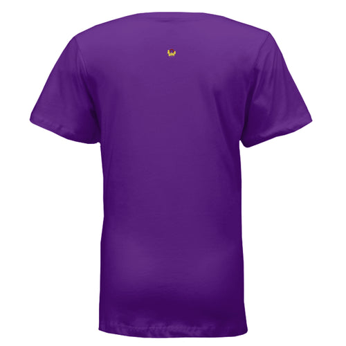 black v-neck t-shirt for women