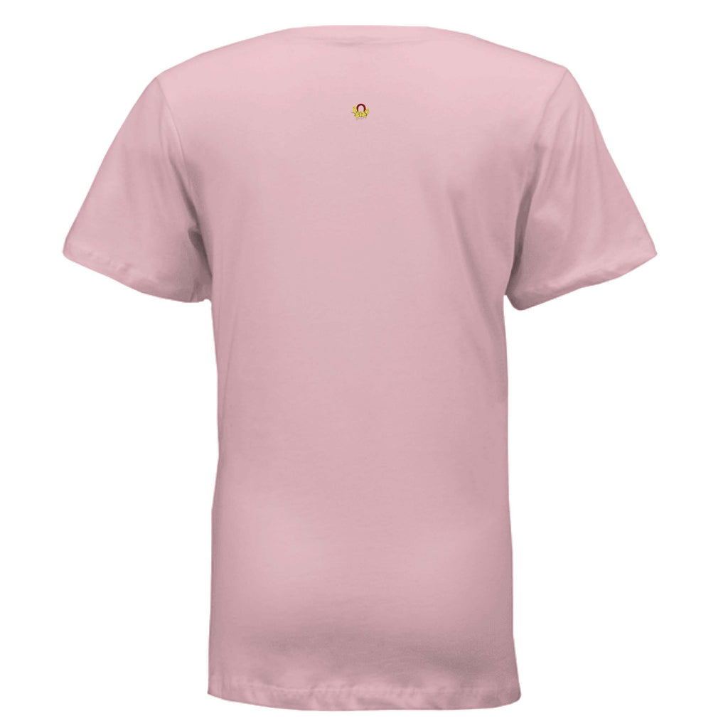 Hekate purple v-neck t-shirt