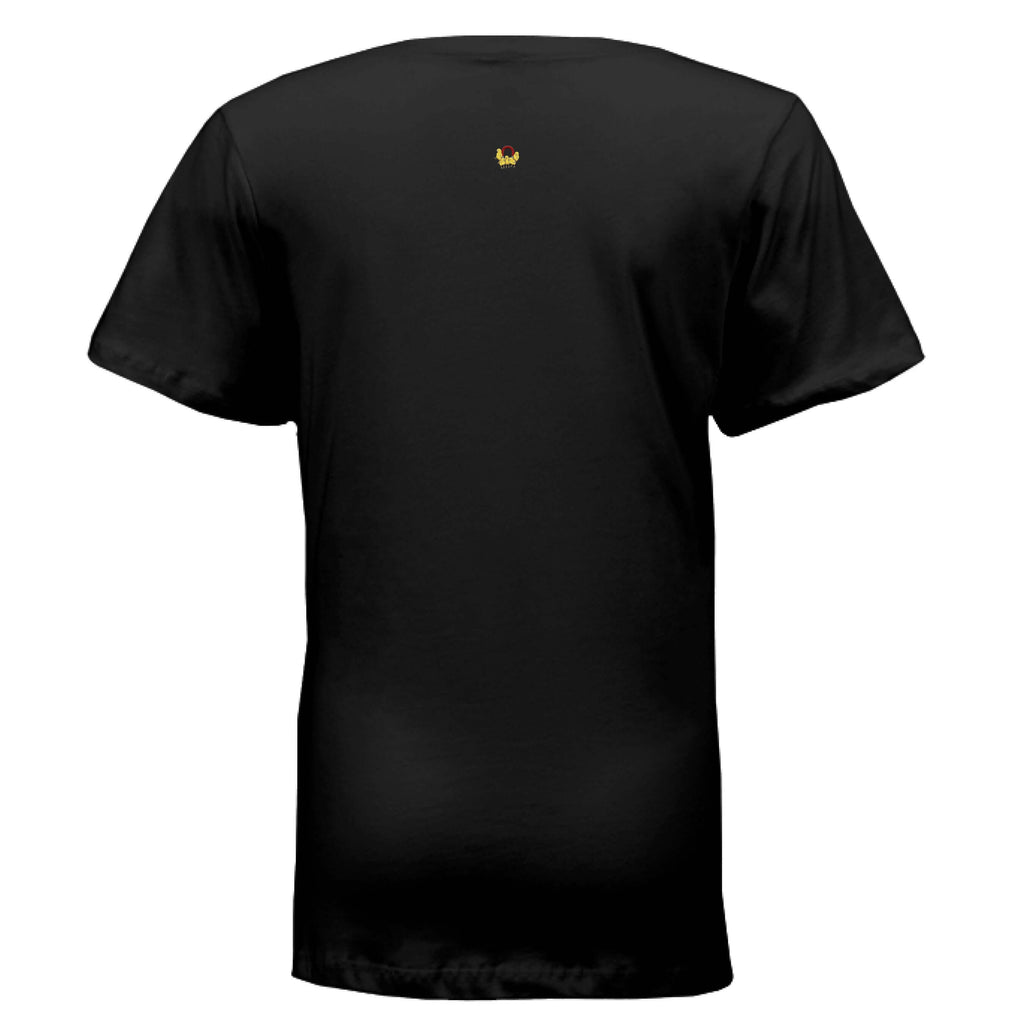 Hekate purple v-neck t-shirt