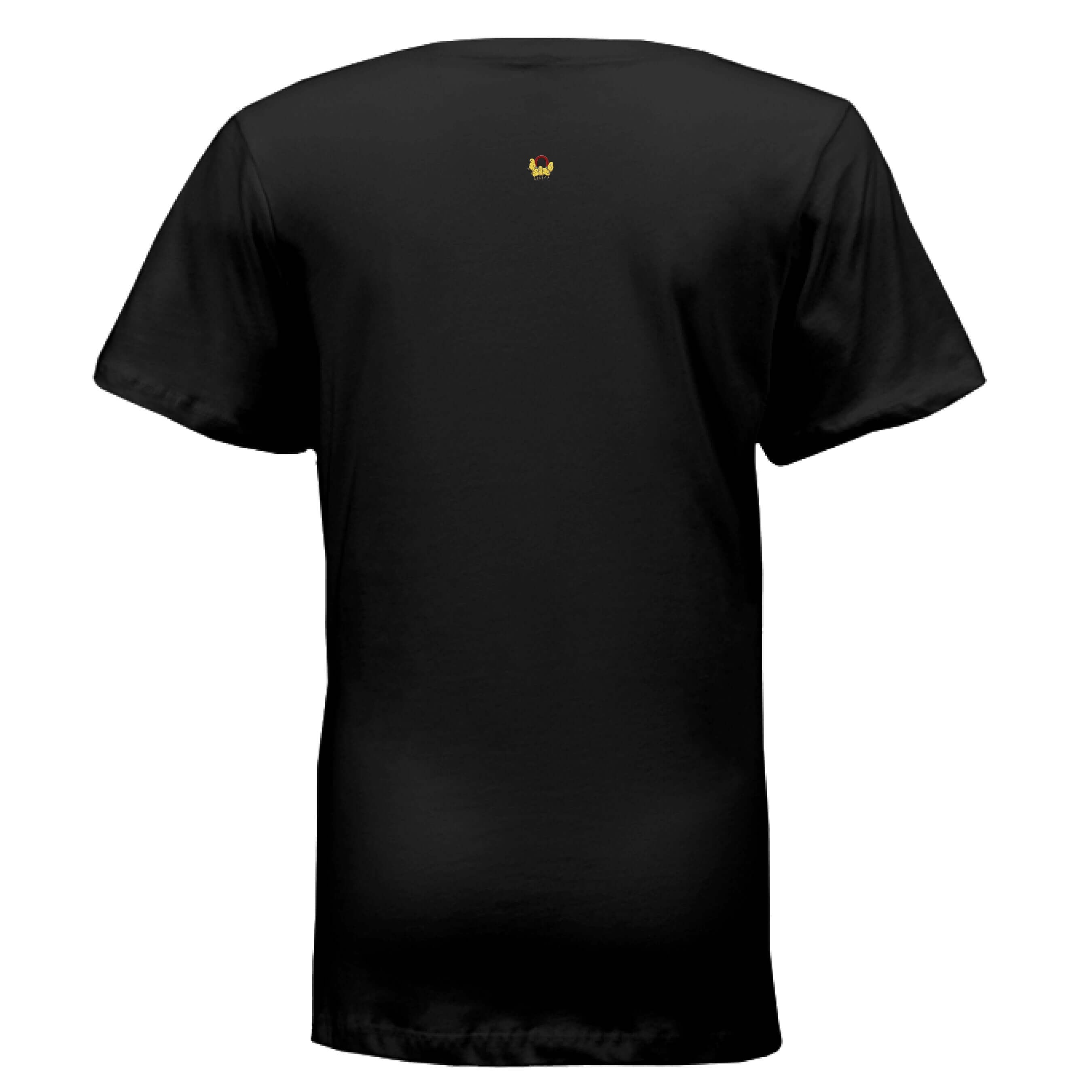 Hekate purple v-neck t-shirt