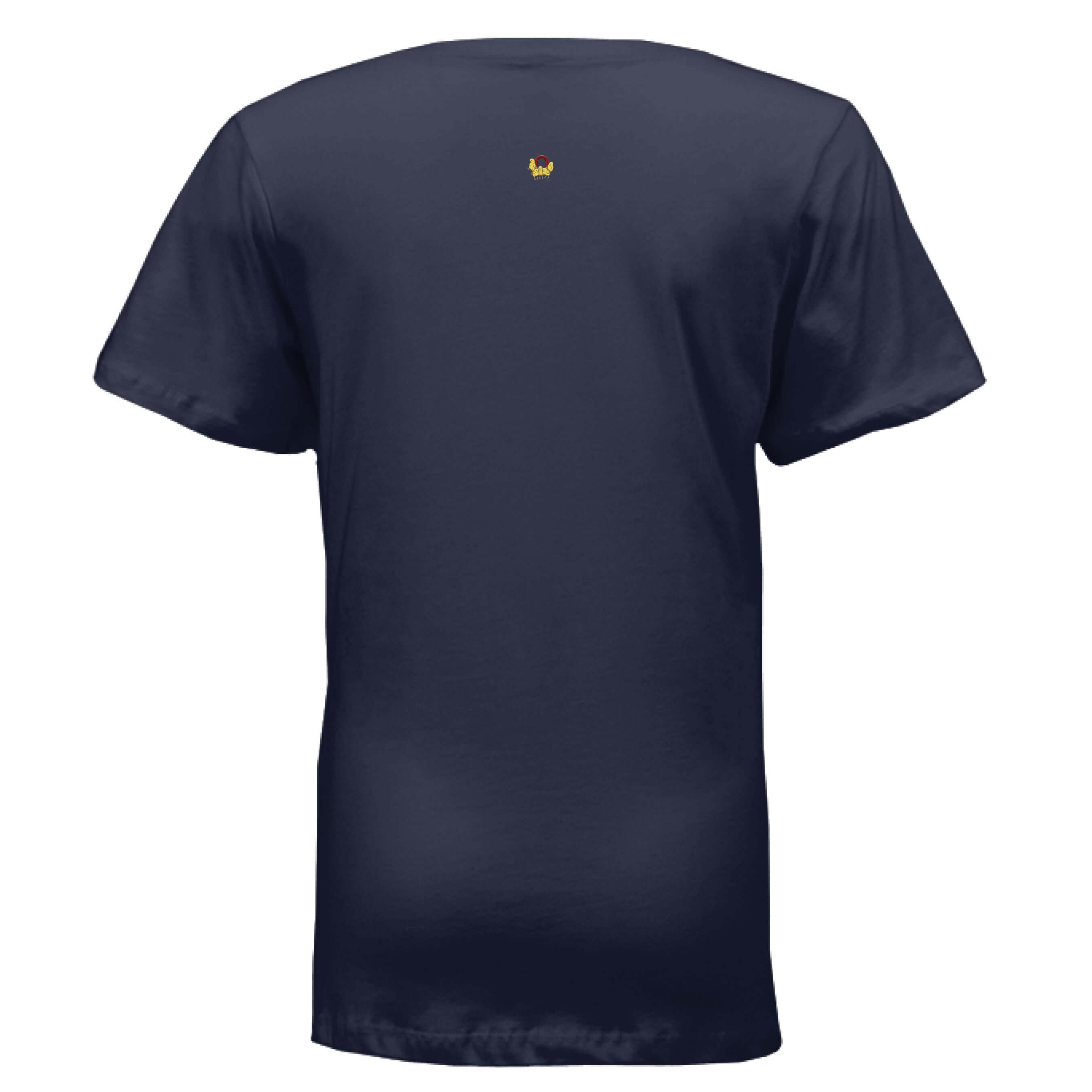 Hekate purple v-neck t-shirt