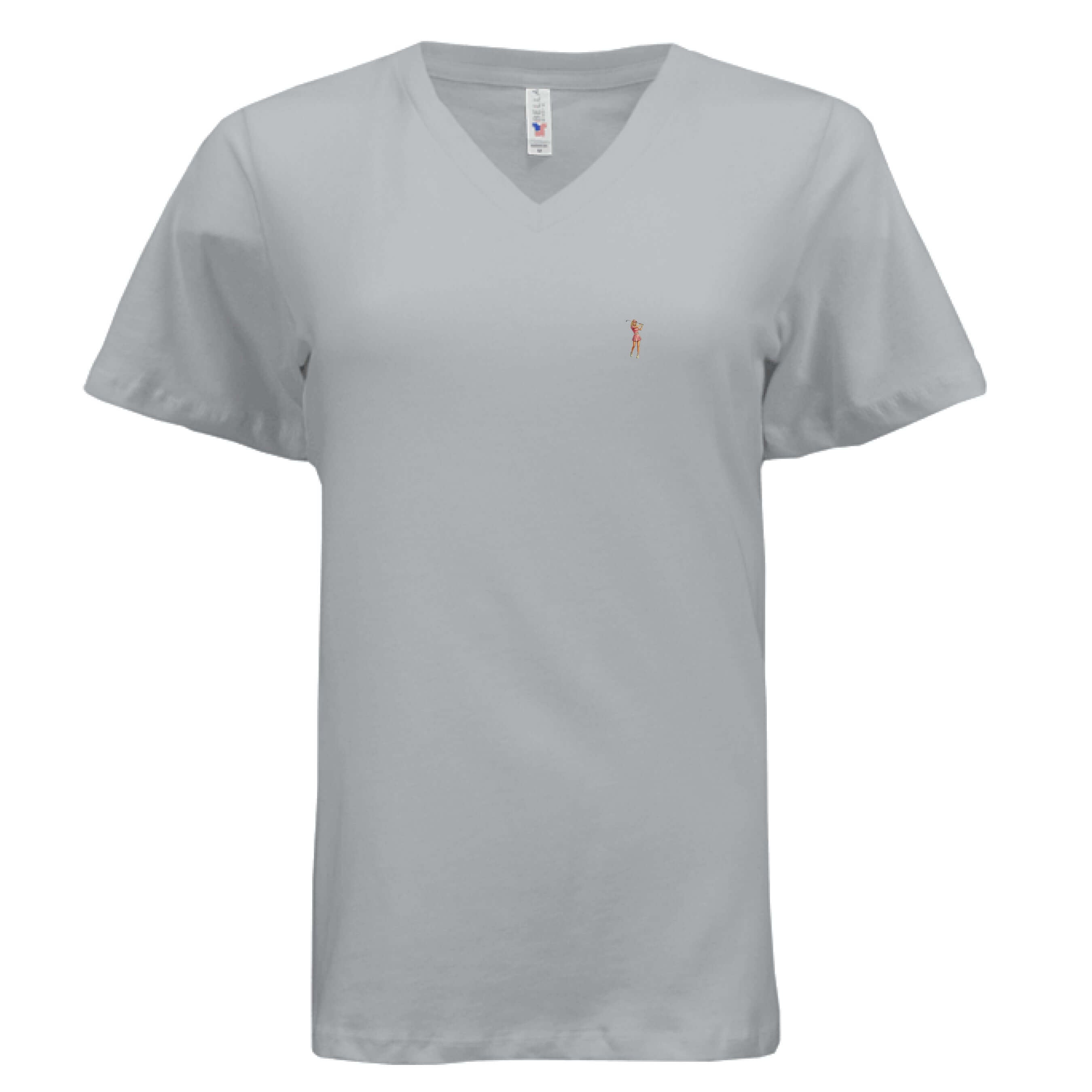 golf girl power v-neck t-shirt