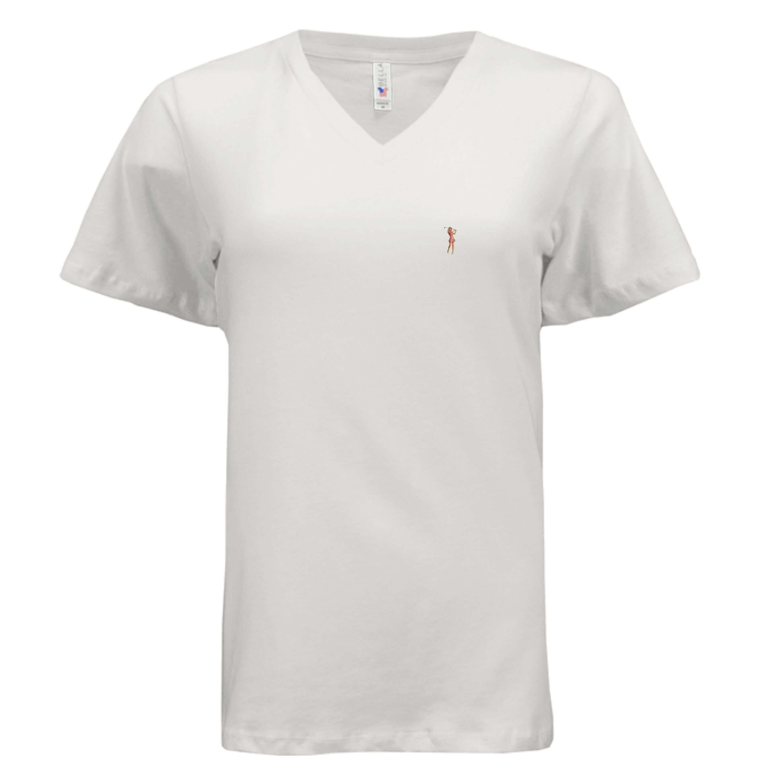 golf girl power v-neck t-shirt